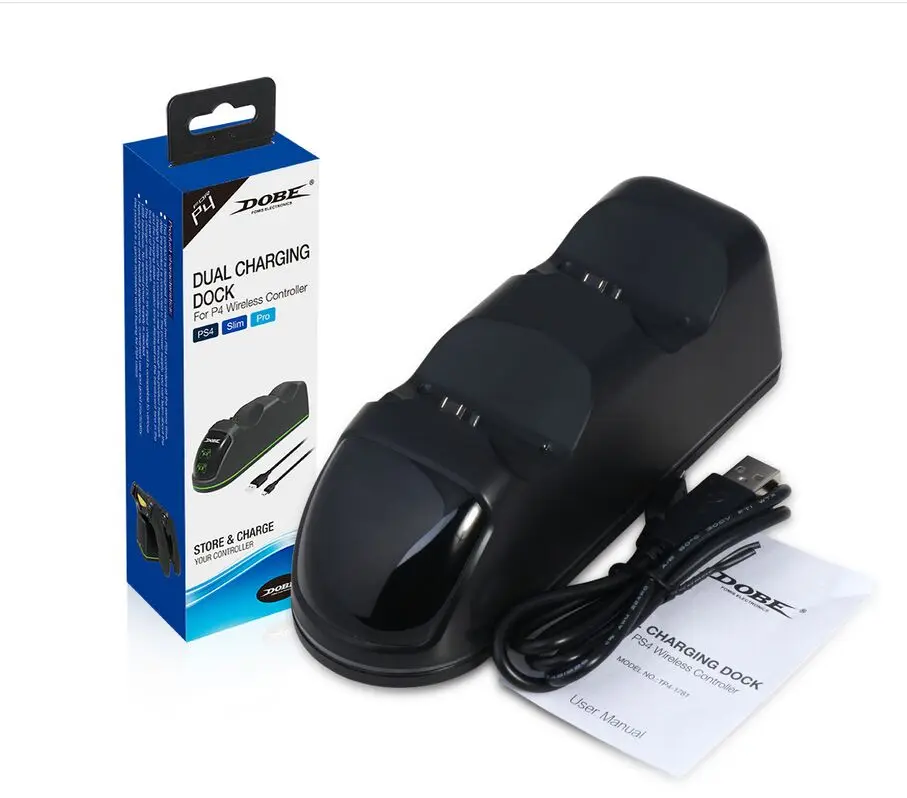 PS4 двойной контроллер зарядное usb-устройство док-станция с дисплеем состояния для Playstation 4 PS4/PS4 Slim/PS4 Pro контроллер