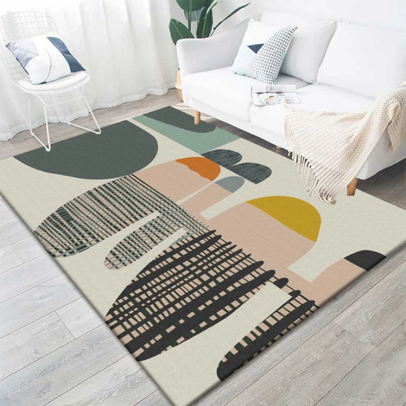 

ZDAAZV Modern 3d Printing Anti-Slip Sofa Area Rugs Carpet for Living Room Bedroom Bedside Rugs Child Kid Room Decor Floor Mat