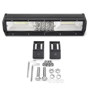 

1 Set 12Inch 840W LED Work Light Bar Flood Spot Combo Offroad Driving Lamp Car Truck