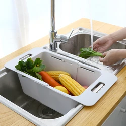 Waterproof Undermount Kitchen Sink Basket Gadget Small Portable Sponge Soap Holder Camper Cocina Accesorio Home Improvement YQ50