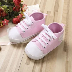 2019 Baby First Walkers 0-18M Newborn Infant Baby Boy Girl Anti-slip Soft Sole Crib Shoes Newborn Sneakers Prewalkers 0-18M