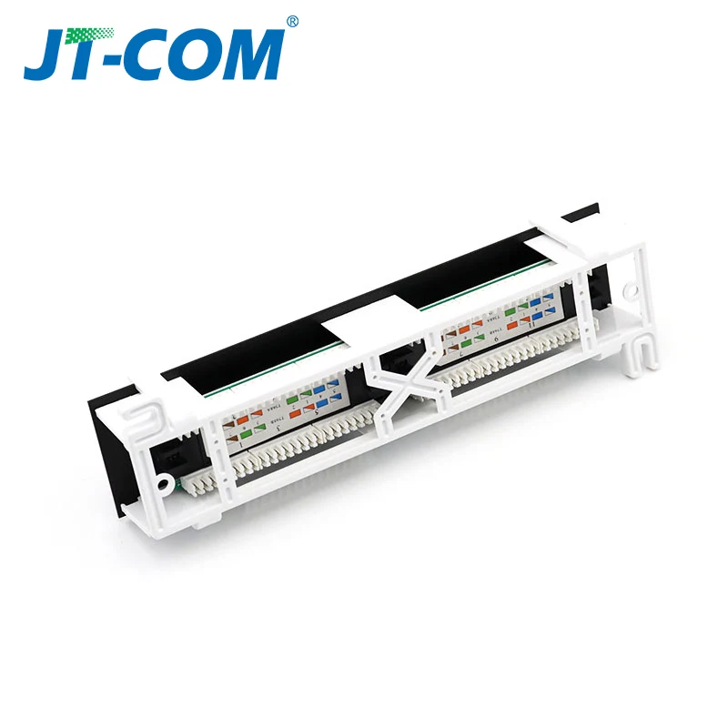 CAT6 12 портов RJ45 патч панель UTP LAN сетевой адаптер Кабельный соединитель сетевое