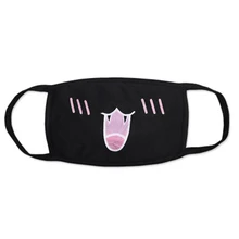 Moe& Cute аниме Kaomoji-kun Emoticon Анти-пыль хлопок рот защитная маска