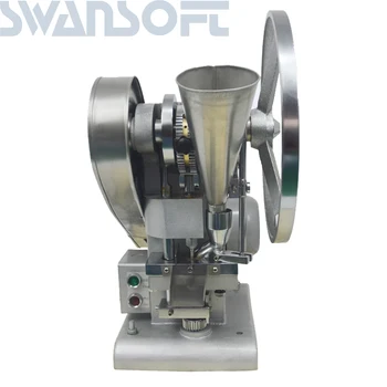 

SWANSOFT Single Punch Sugar Tablet Press pDie Machine Pressing Machine Motor Driven and Handle Candy Stamping Pill Maker