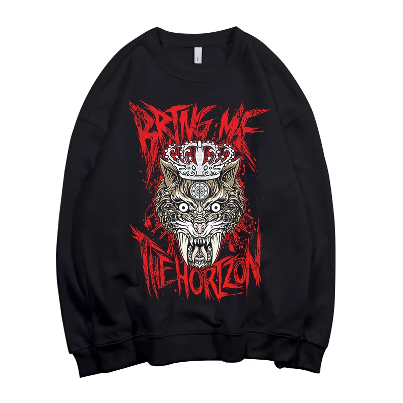 10 дизайнов Bring Me The Horizon BMTH Pollover Rock толстовка с капюшоном панк sudadera уличная флисовая тяжелая металлическая