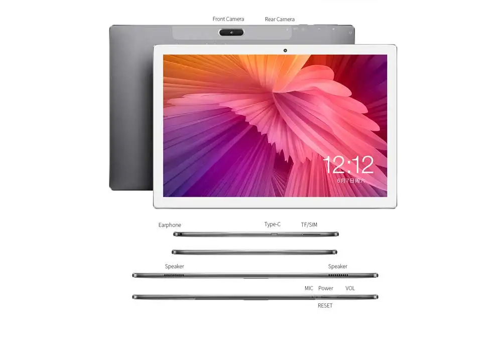 Teclast M30 4G сеть 4G ram 128G rom 10,1 ips type-C MTK Helio X27 wifi gps 7500mAh 2560x1600 Deca Core планшетный ПК Android 8,0