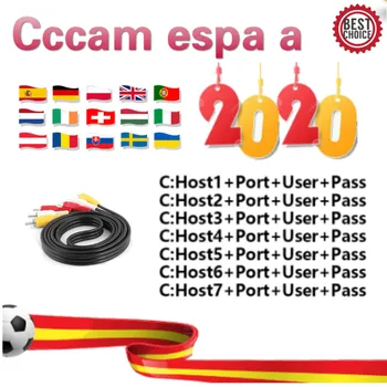 

2020 Spain Cccam espa a server hd stable Europe 8 lines Portugal/Poland/Italia 1 year 2 year tv cinebox satellite receptor