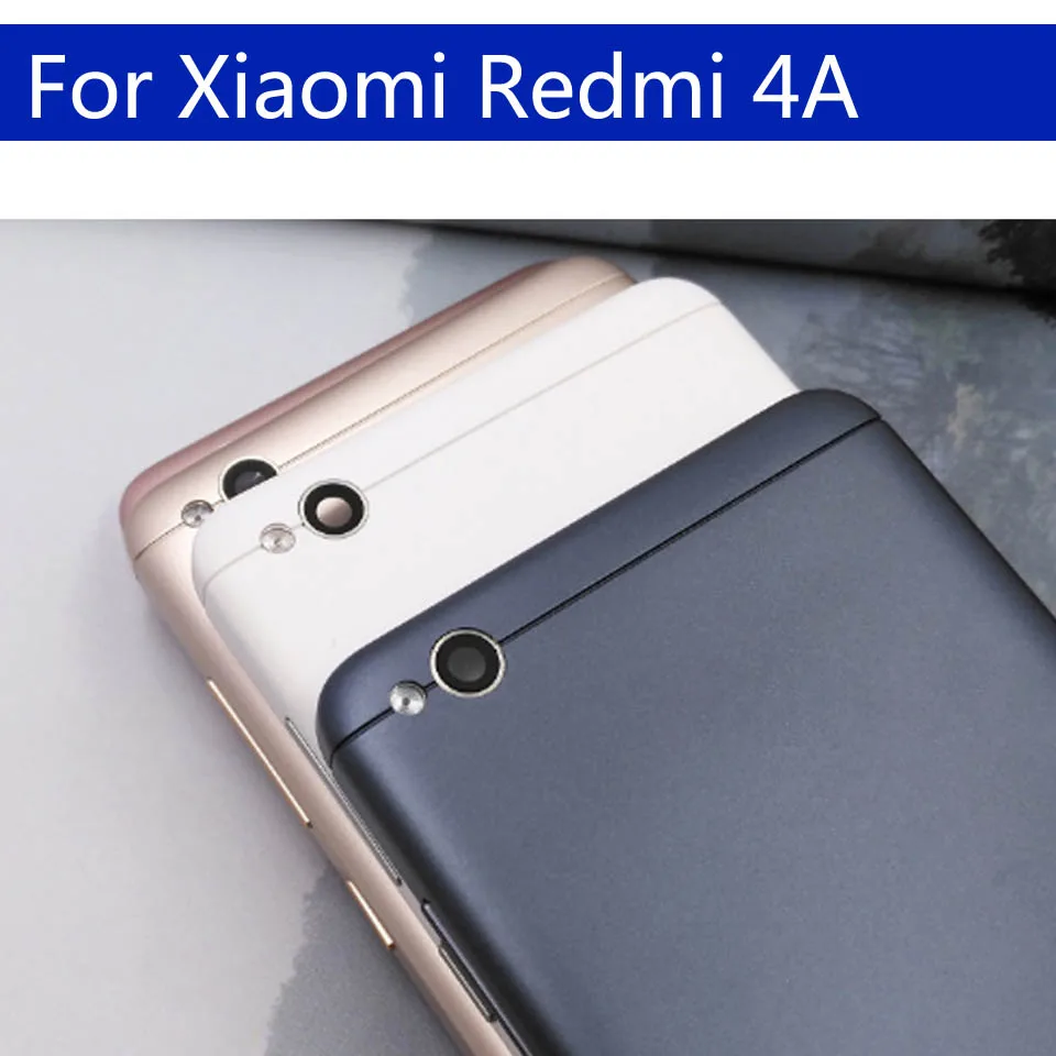 4A задняя крышка батарейного отсека для Xiaomi Redmi 4A задняя крышка батарейного отсека чехол на заднюю крышку корпус замена корпуса