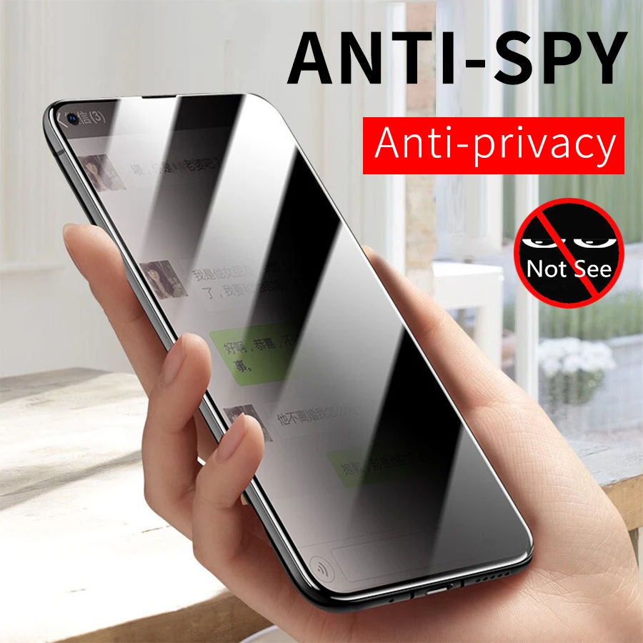 

9H Privacy Anti Spy Tempered Glass Screen Protector Film For Huawei Honor View 20 Pro 8x 9x Pro P30 P20 Lite Protective Film