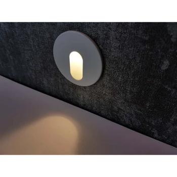 

Recessed LED downlight for backlight stages stair Integrator IT 010 Direct Black