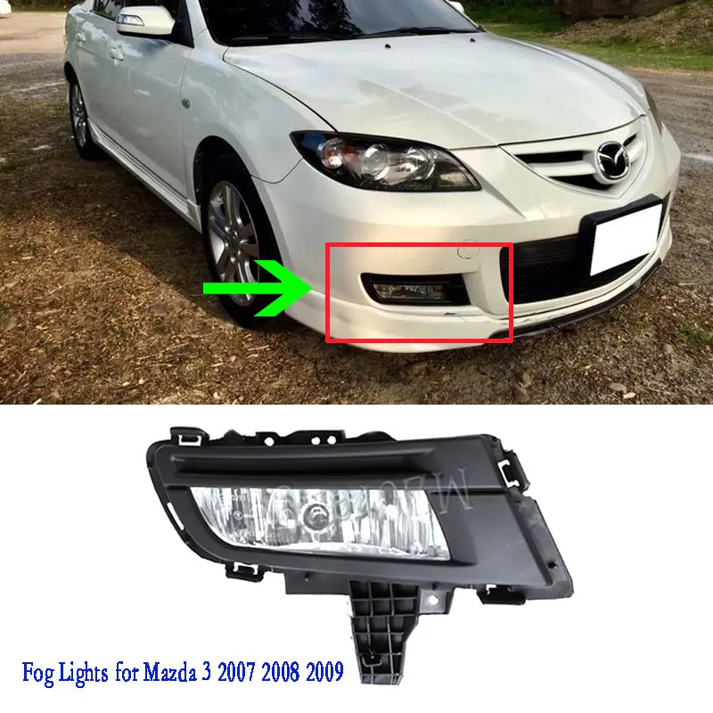 Противотуманные светильник ры s для Mazda 3 2007 2008 2009 противотумансветильник