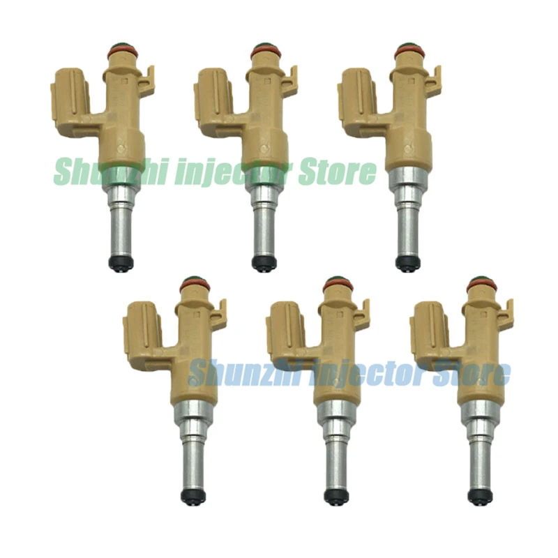

6pcs Fuel Injector Nozzle For Toyota SEQUOIA USK6# TUNDRA/LEXUS LX570 GX460 OEM:23250-0S020 232500S020 23209-39165