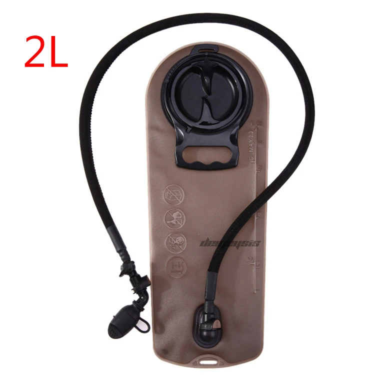 2L 2L 2.5L 3L Outdoor Camping Climbing Water Bag Cycling Sports Hydration Bladder Bike Running Mountaineering Water Bag Hydration - Color: 2L