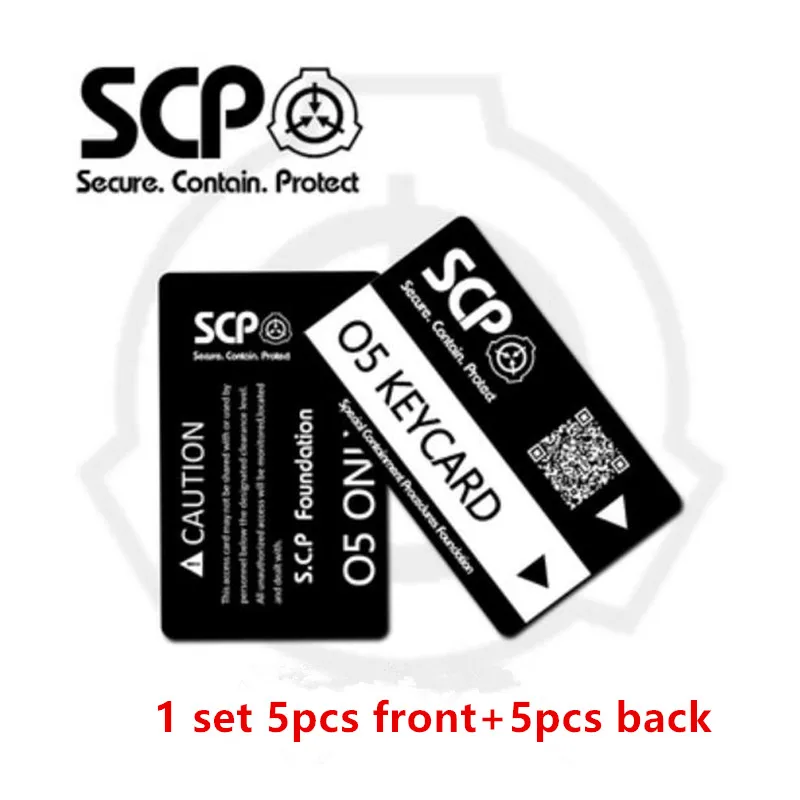 SCP Foundation Logo Transparent | Greeting Card