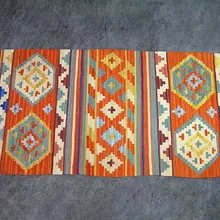 Eastern Mediterranean Bohemian/jilimu hand-woven wool carpet Kilim rug tapestry gc137-8yg2