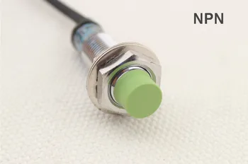 

Inductive M12 4mm Distance Proximity Switch PR Series NPN NO Sensor (PR12-4DN)