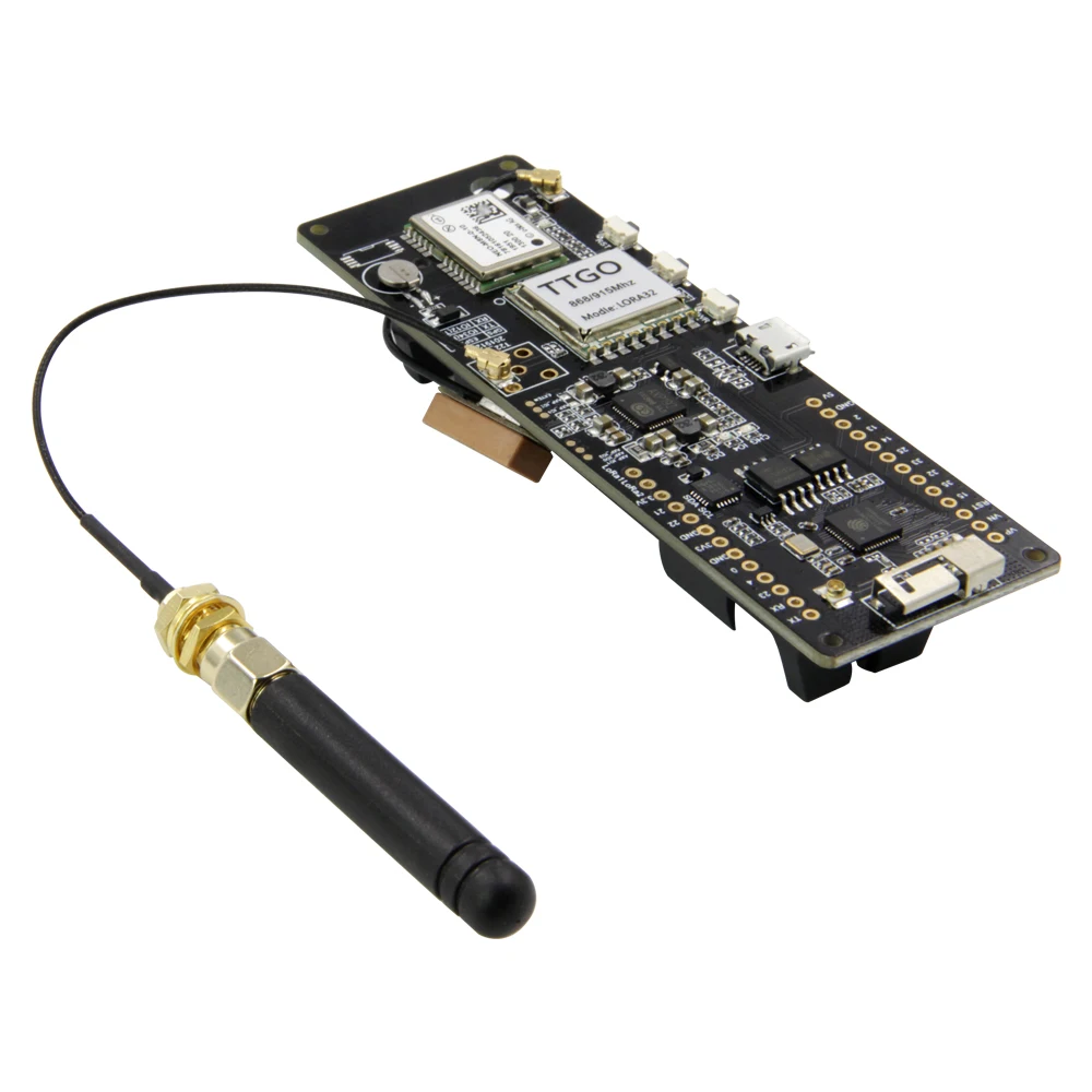 LILYGO®TTGO T Beam V1.1 ESP32 LORA 433/868/915 МГц WiFi беспроводной Bluetooth модуль GPS Φ IPEX 923 держатель