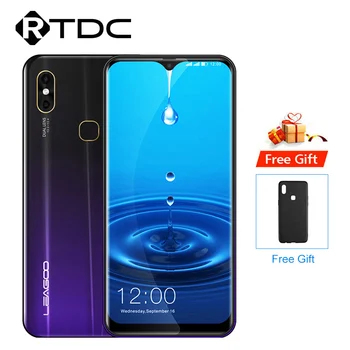 

Original LEAGOO M13 Android 9.0 19:9 6.1" 4GB RAM 32GB ROM MT6761 Quad Core Fingerprint Face ID 4G Waterdrop Mobile Phone