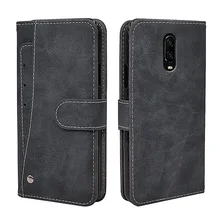 Роскошный винтажный Чехол для OnePlus 1+ 7 6 5 3 6T 5T 3T Pro, кожаный мягкий силиконовый чехол-кошелек из ТПУ с держателем для карт