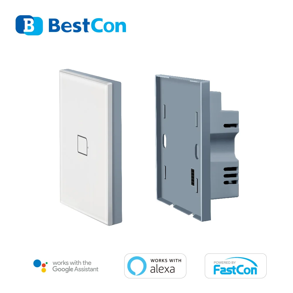 BroadLink TC BestCon TC2S uk 1gang однополюсный умный настенный высветильник ель RF433 с сенсорной
