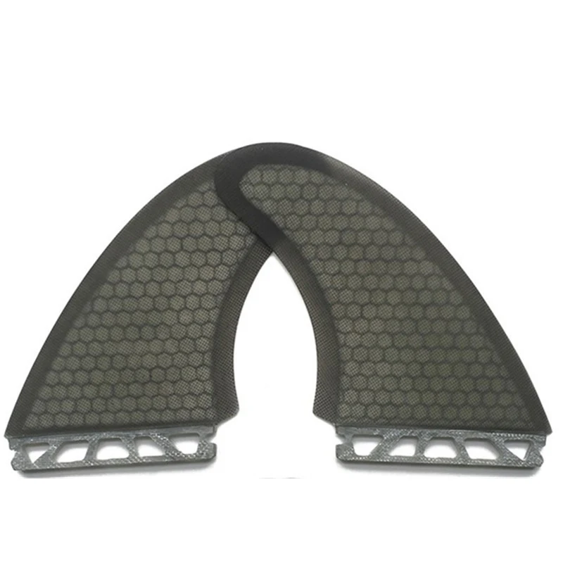 Surfboard twin fins Surfboard Double Tabs fin /Single Tabs fin clear/black Color Single FK Fin In Surfing
