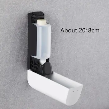 

350 Ml Single Head Soap Dispenser Wall-mount Shower Bath Shampoo Dispenser Liquid Soap Container Bathroom Accessories