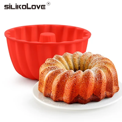 random color 3018 SILIKOLOVE мини-силиконовая форма для торта Формы для выпечки миски Детские Хлеб пироги буханка антипригарный силиконовый Плесень лотки для выпечки кастрюли - Цвет: random color 3018