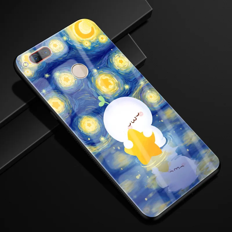 For ZTE Z17 mini Case 5.2'' Glass Hard Back Cases For ZTE NUBIA Z17 mini Case Tempered Glass Cover Z17mini Z 17 NX569H NX569j - Цвет: 10
