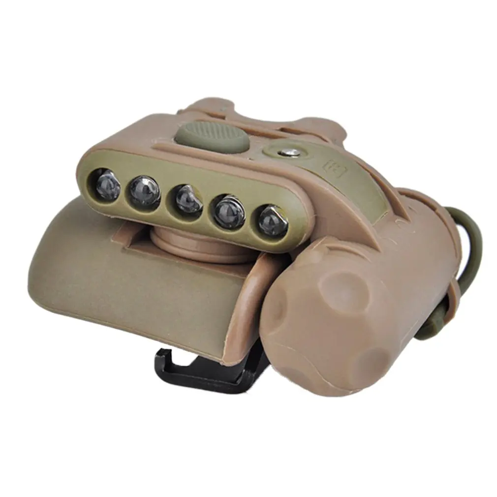 

HL2 generation multi-function tactical infrared LED outdoor lighting identification lamp FAST helmet rail IR mini lamp