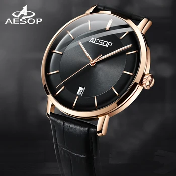 

AESOP Luxury Men Watches Mechanical Automatic Mechanical Watch Stianless Top Brand Steel Sports Waterproof Luminous Wristwatch