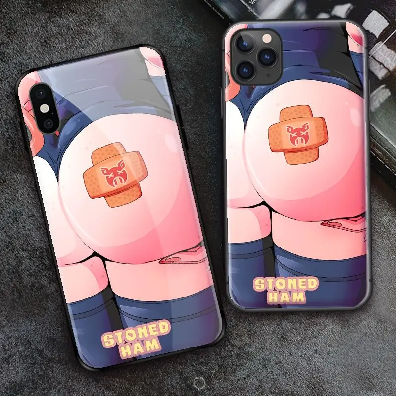 Чехол из закаленного стекла для iPhone SE 6 6s 7 8 plus x xr xs 11 12 Pro max 12|Бамперы| |