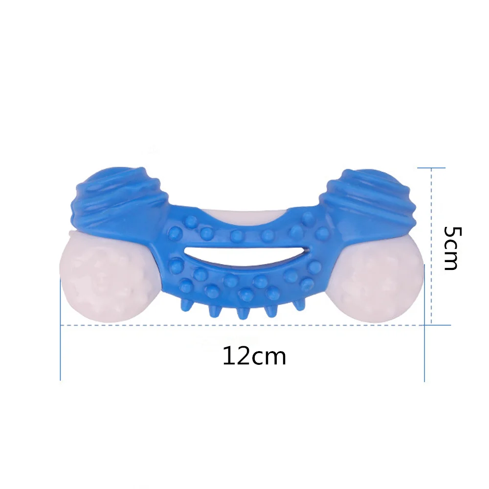 Creative Interactive Teeth Clean Oral Care Effective Brushing Chew Stick Molar Sticks Rubber Bone Toy Toothbrush Pet Supplies