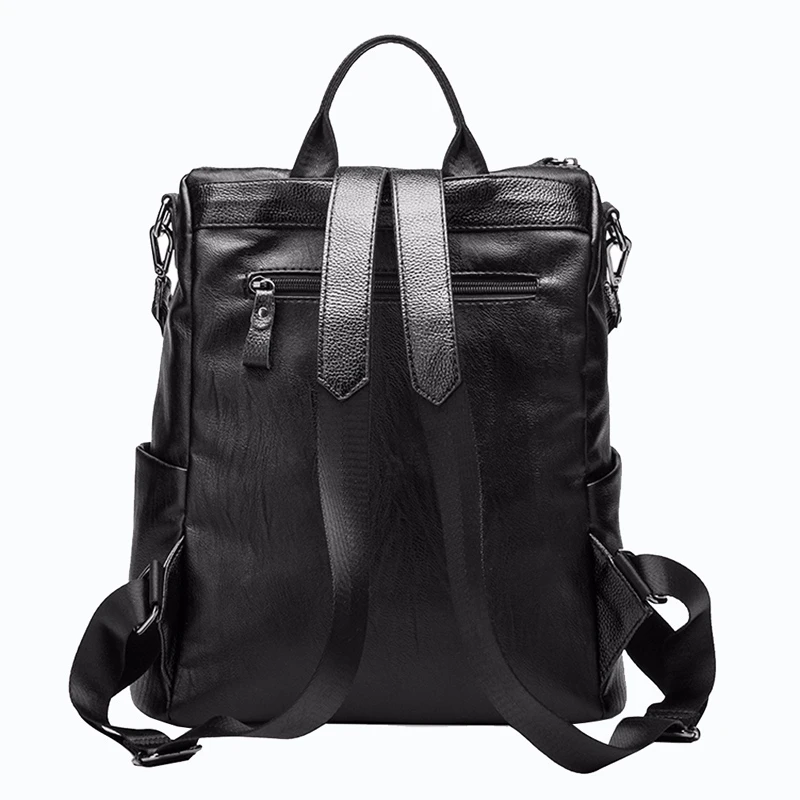 Многофункциональный женский рюкзак, женский кожаный рюкзак, Женский Школьный рюкзак, сумка через плечо для колледжа, дорожная сумка