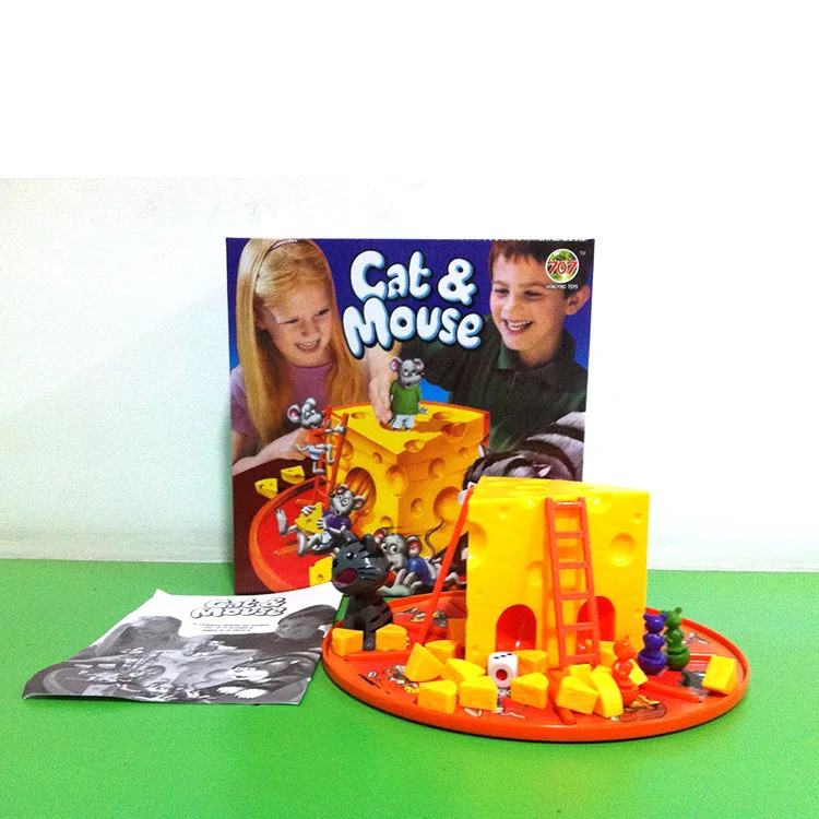 

Hot Sales Science Cat And Mouse Game Cake Game Parent And Child Interactive Children Infinite Joy Fun Educational Toy