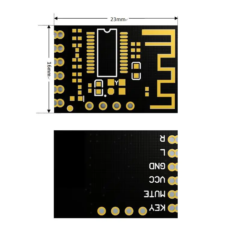 MH-MX8 Беспроводной Bluetooth MP3 плата аудиоресивера BLT 4,2 mp3 декодер не допускающий потерь комплект