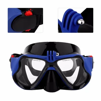 

Hot Dropship Professional Underwater Camera Diving Mask Scuba Snorkel Swimming Goggles for Xiaomi SJCAM Sports Camera