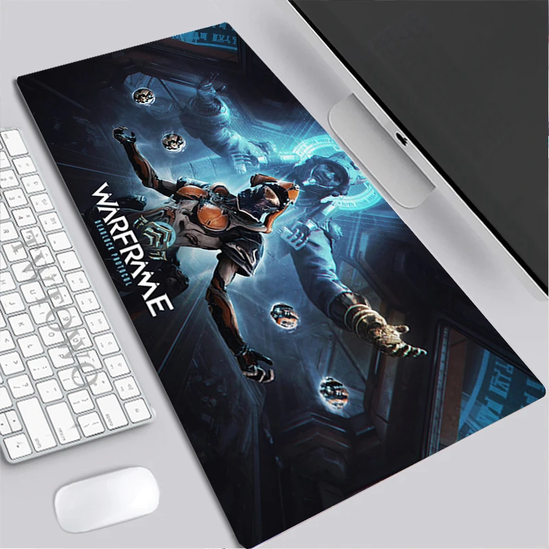 

Mouse Pad Gamer XXL HD New Computer Desk Mats MousePads Warframe Anti-slip Carpet Office Soft Natural Rubber Table Mat