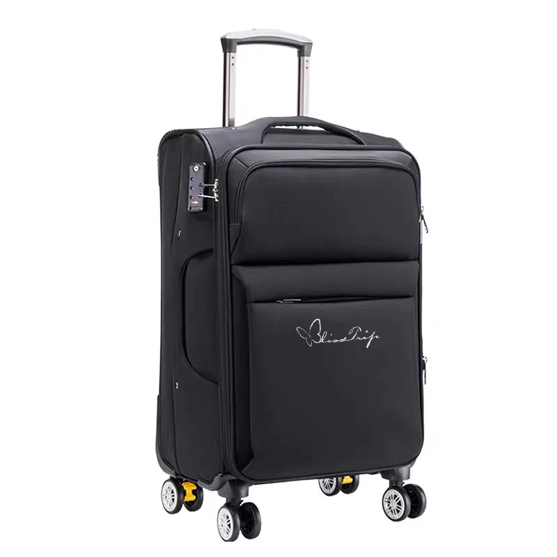 Bliss Trip Reizen Tolley Case Bagage Koffer Spinner Mute Wielen Rolling Bagage Vrouwen Mannen 24 Inch Bliss Trip Reizen Tolley Case Bagage Koffer Spinner Mute Wielen Rolling Bagage Vrouwen Mannen 24 Inch
