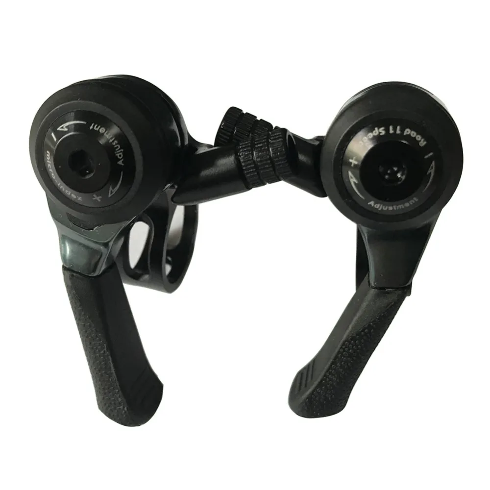 MicroShift Double//Triple 9 speed Thumb Shifters Silver