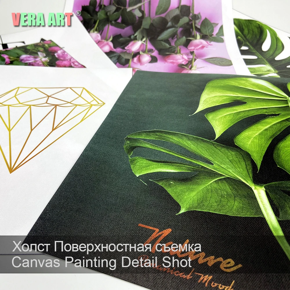 Online Neue 6 Stück Fowers Poster Und Druck Leinwand Malerei Bild Decor Nordic Kunst Bild Auf Der Wand Dekoration Poster Quadro kunst