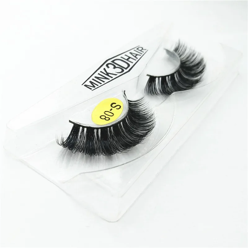 3d Mink Hair/клей для наращивания ресниц Поддельные ресницы натуральные длинные густые ресницы поставщиков искусственная КСС оптом,, 10 пар в комплекте