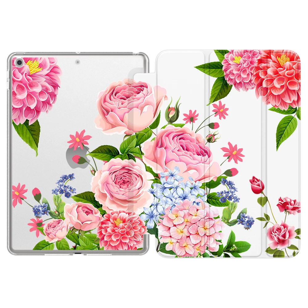 Чехол для нового iPad 7 го поколения 10 2 2019 [Гибкая зеркальная матовая задняя часть]