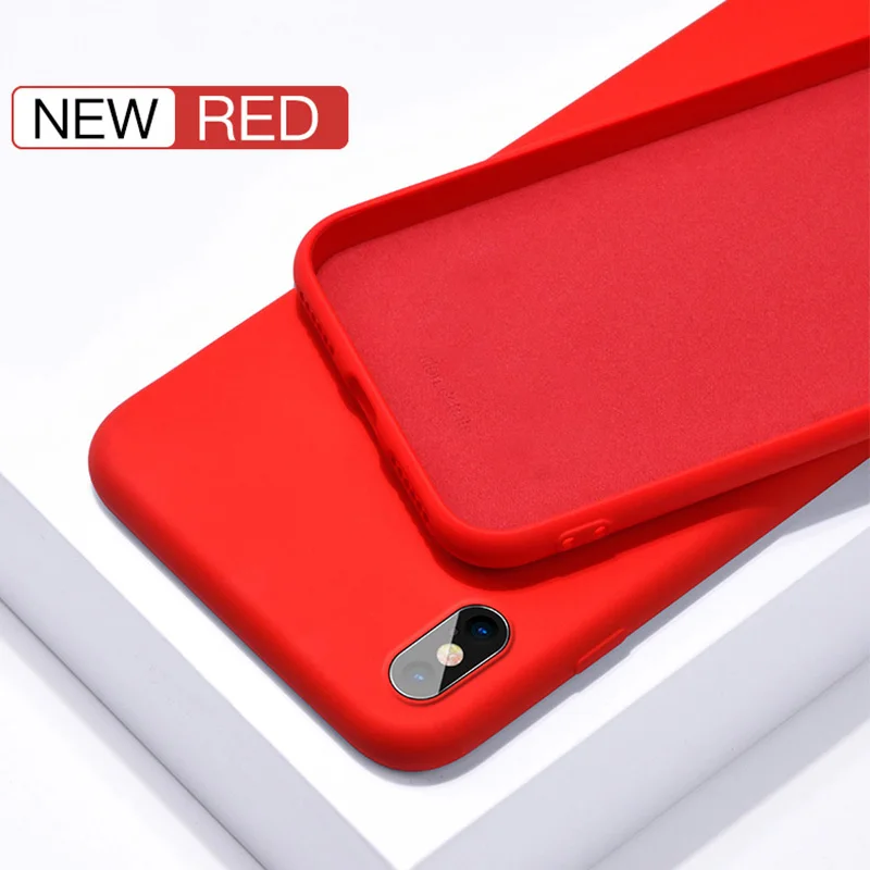 Red Для Xiaomi mi A2 Lite light lait чехол жидкие Силиконовые чехлы бампер на xiomi xaomi mi a2 lait life a2lite mi a2lite мягкий чехол из ТПУ - Цвет: Red
