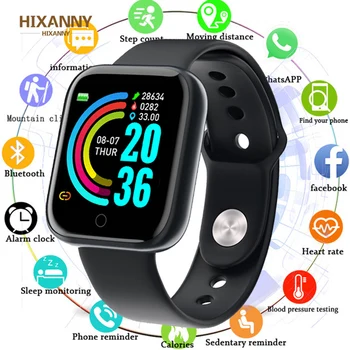 

Sport Watch Smart Watch Men Women Blood Pressure Smartwatch Waterproof Whatsapp Reminder Activity Tracker Clock for Android IOS