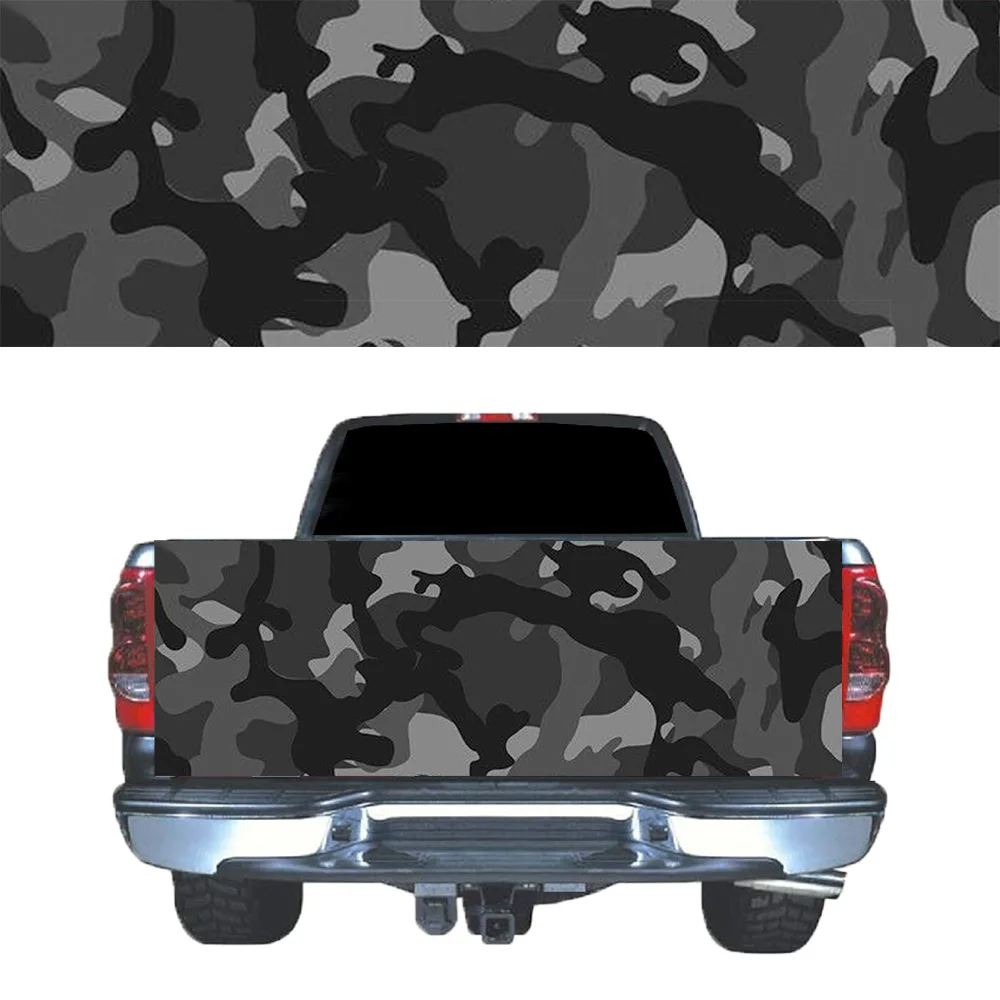 URBAN CAMO Черная задняя дверь багажника графическая наклейка пикап автомобиль задняя дверь