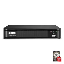 ZOSI 720P 8 каналов 4 в 1 CCTV DVR безопасности DVR H.264 цифровой видео рекордер HDMI видео выход Поддержка iPhone Android телефон