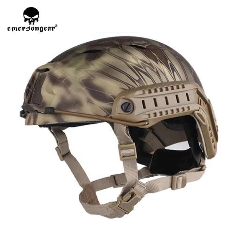 HLD Emersongear Emerson ABS Быстрый Шлем BJ ТИП Bump прыжок шлем защитный Регулируемый страйкбол альпинистский Тактический шлем одежда - Цвет: HLD