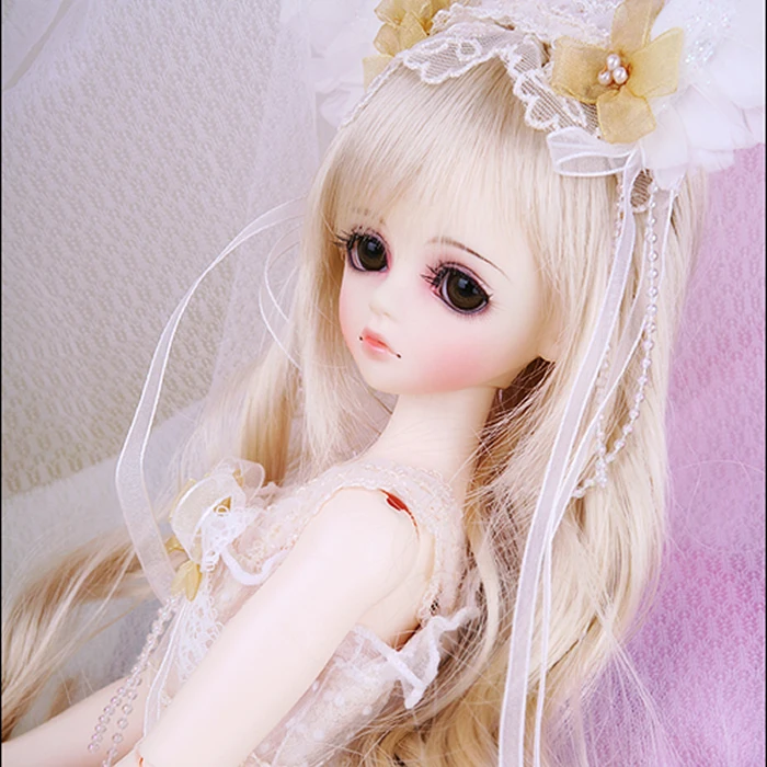 

1/4 scale nude BJD doll Cute KID girl BJD/SD Resin figure doll Model Toy gift.Not included Clothes,shoes,wig A0444CHERRY MSD