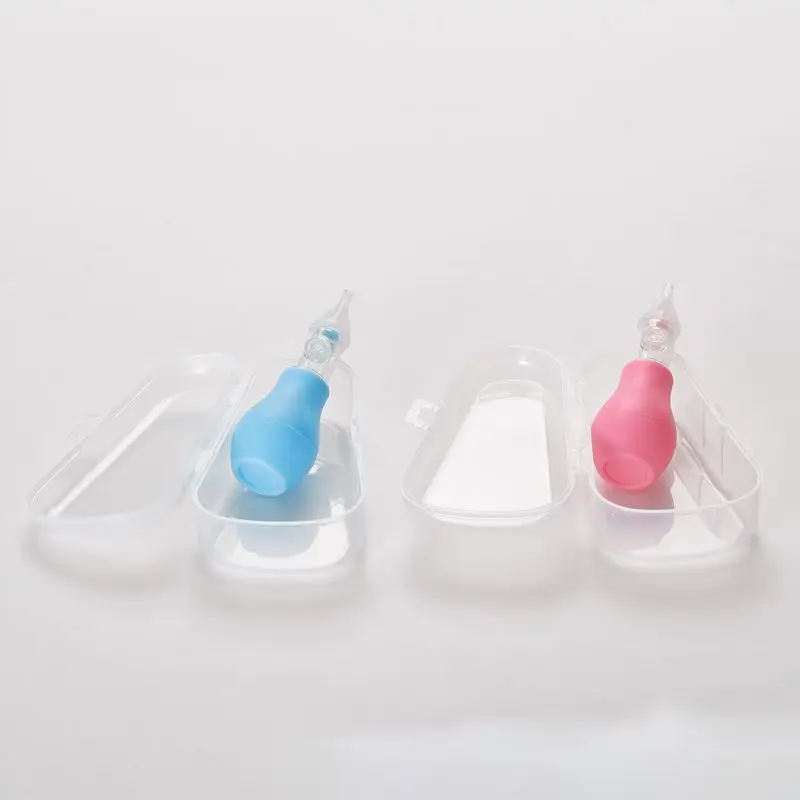 Носовой аспиратор детский всасывающий зажим для носа твердый силиконовый насос антиобратное всасывающее устройство безопасный нетоксичный Подарочная коробка из двух частей