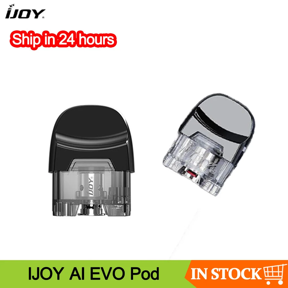 1 шт. оригинальный IJOY AI EVO Pod картридж 2 8 мл Замена емкости используется 0.7ohm